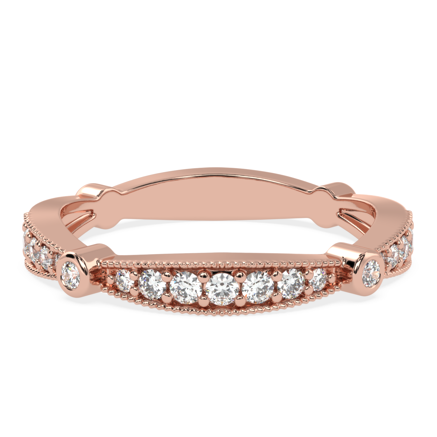 0.25 Carat G Color VS1 Clarity Diamond Studded Natural Diamond Ring.